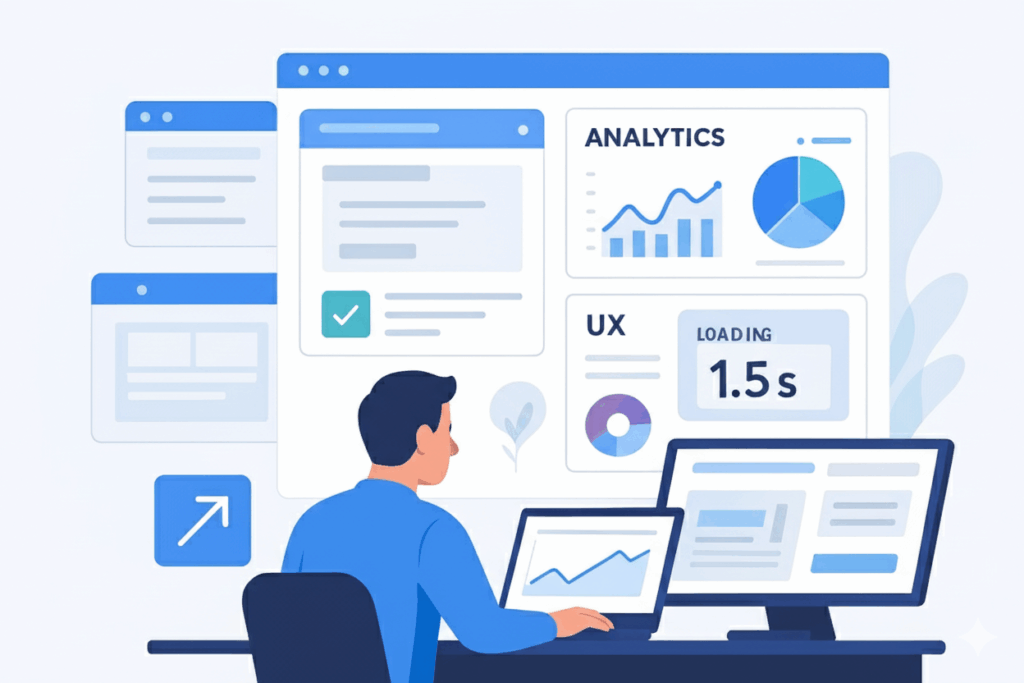 website audit for startups