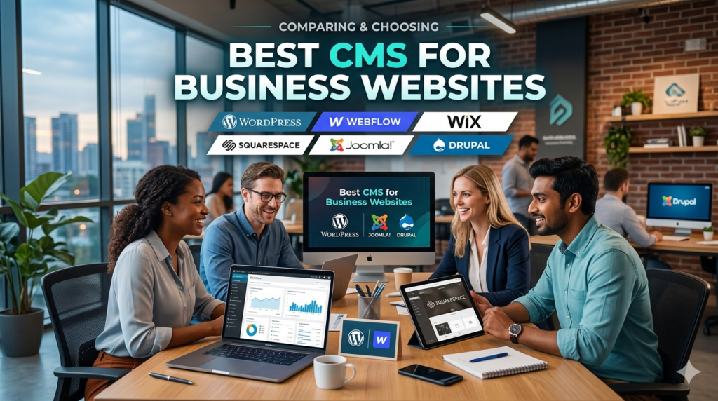 Best CMS for Business Websites: Which Platform Should You Choose in 2026?